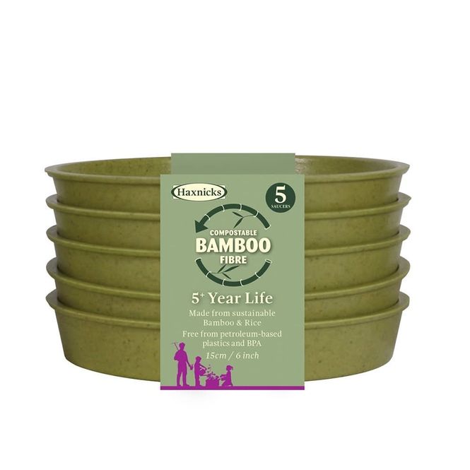 Hovedbilde Bambus pottefat  D15cm H2,5cm (5pk)