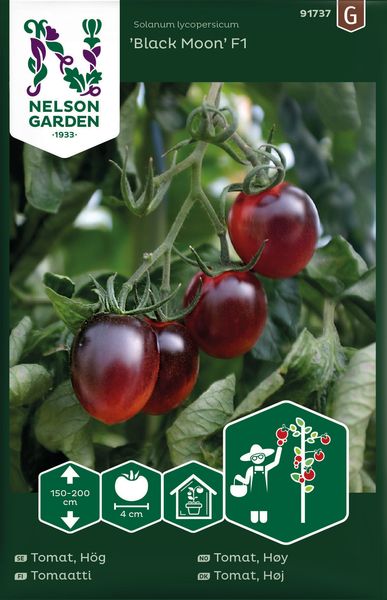 Hovedbilde Tomat Cherry. 'Black Moon' F1